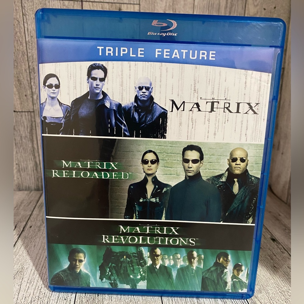 Matrix Triple Feature Blu Ray